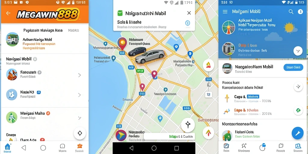 Antarmuka MEGAWIN888 menunjukkan peta dan navigasi yang mudah digunakan.