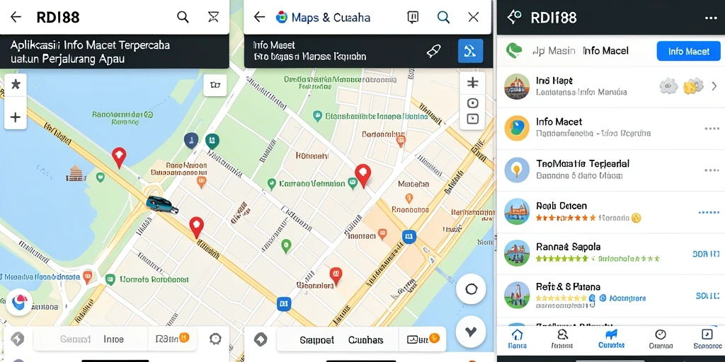 Tampilan antarmuka RDI88 yang intuitif dan informatif untuk pengguna.