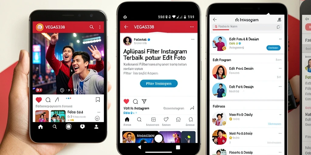 Antarmuka intuitif VEGAS338 untuk editing foto Instagram